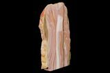 Polished Pink Opal Slab - Western Australia #152112-2